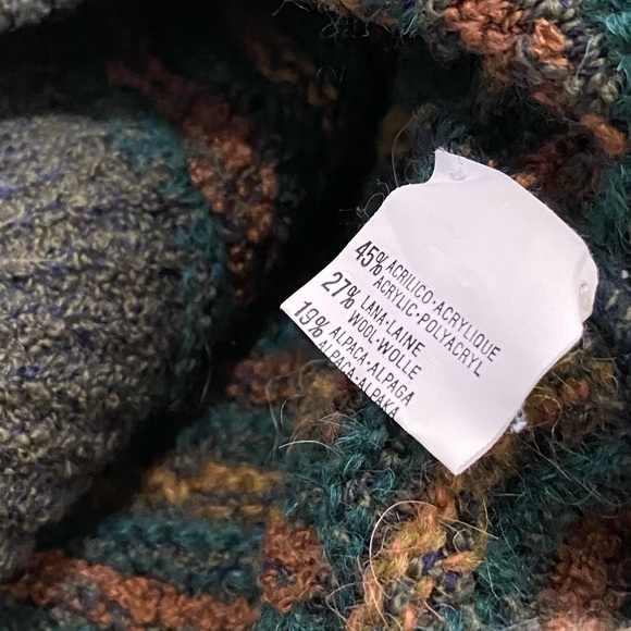 Missoni • Striped Alpaca Wool Blend Sweater • Italy - Picture 9 of 9